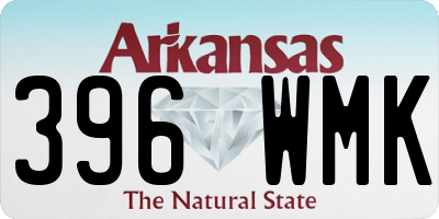AR license plate 396WMK