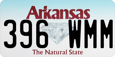 AR license plate 396WMM