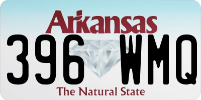 AR license plate 396WMQ