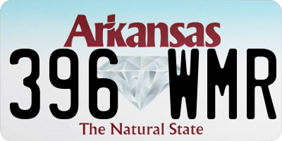 AR license plate 396WMR