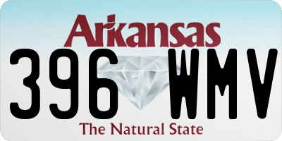 AR license plate 396WMV