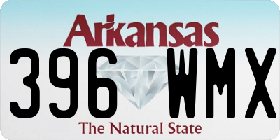 AR license plate 396WMX