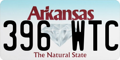 AR license plate 396WTC