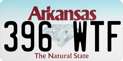 AR license plate 396WTF