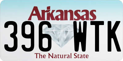 AR license plate 396WTK