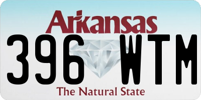 AR license plate 396WTM