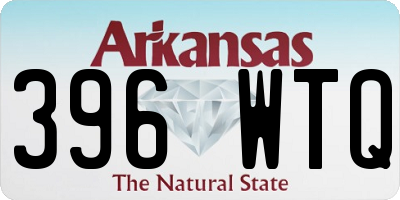 AR license plate 396WTQ