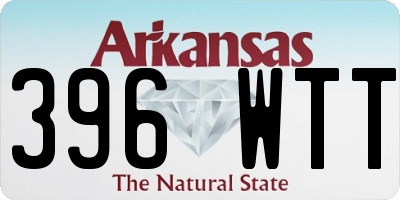 AR license plate 396WTT