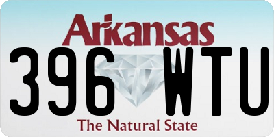 AR license plate 396WTU