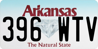 AR license plate 396WTV