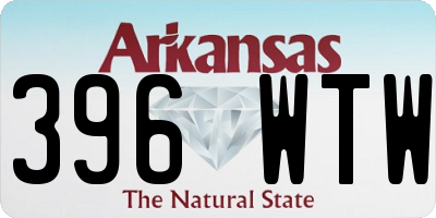 AR license plate 396WTW