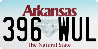 AR license plate 396WUL