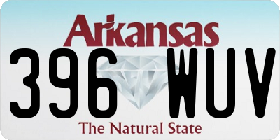 AR license plate 396WUV