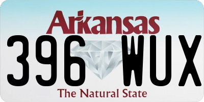 AR license plate 396WUX