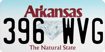 AR license plate 396WVG