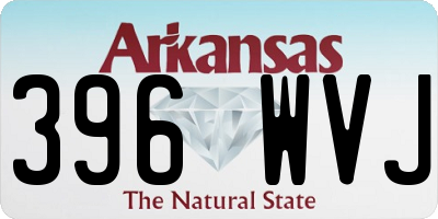 AR license plate 396WVJ
