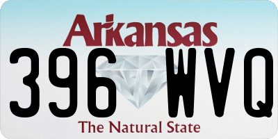 AR license plate 396WVQ