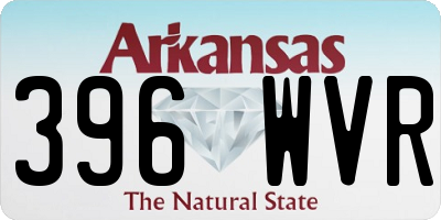 AR license plate 396WVR