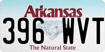AR license plate 396WVT