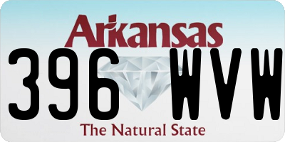AR license plate 396WVW