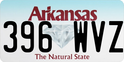 AR license plate 396WVZ