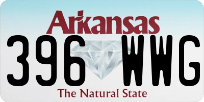 AR license plate 396WWG