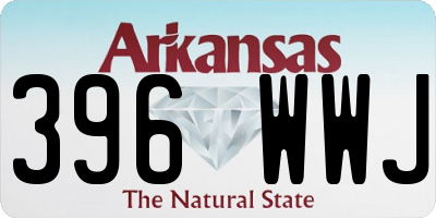 AR license plate 396WWJ