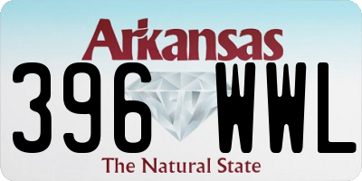 AR license plate 396WWL