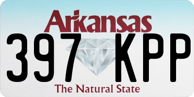 AR license plate 397KPP