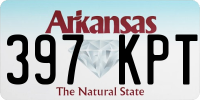 AR license plate 397KPT