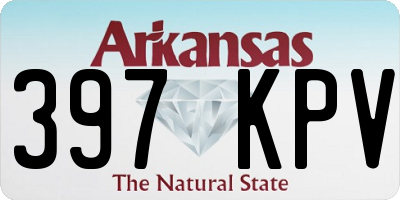 AR license plate 397KPV