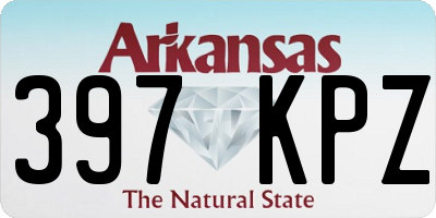 AR license plate 397KPZ