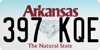 AR license plate 397KQE