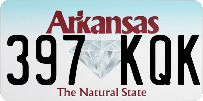 AR license plate 397KQK