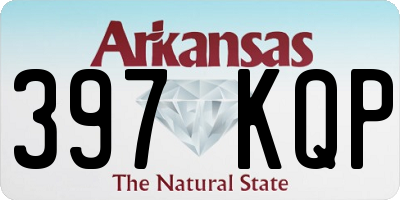 AR license plate 397KQP