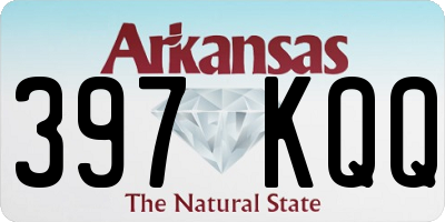 AR license plate 397KQQ