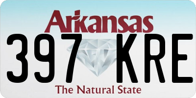 AR license plate 397KRE