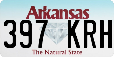 AR license plate 397KRH