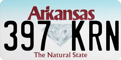 AR license plate 397KRN