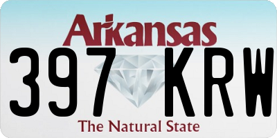 AR license plate 397KRW