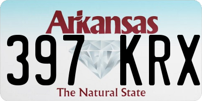 AR license plate 397KRX