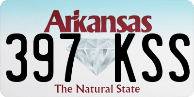 AR license plate 397KSS