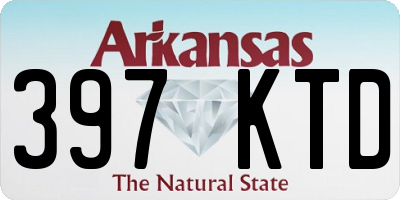 AR license plate 397KTD