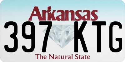 AR license plate 397KTG