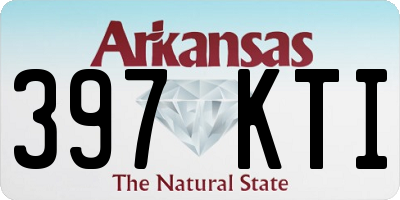 AR license plate 397KTI
