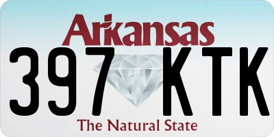 AR license plate 397KTK