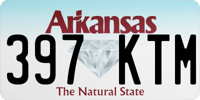 AR license plate 397KTM