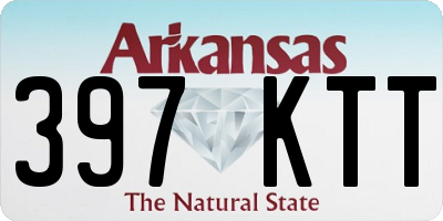 AR license plate 397KTT