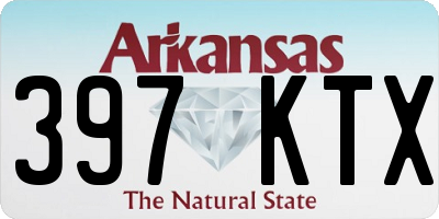 AR license plate 397KTX