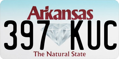 AR license plate 397KUC